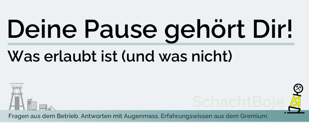 Deine Pause gehört&nbsp;Dir!