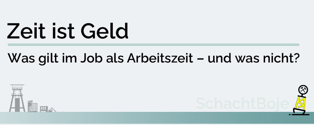 Zeit ist Geld
